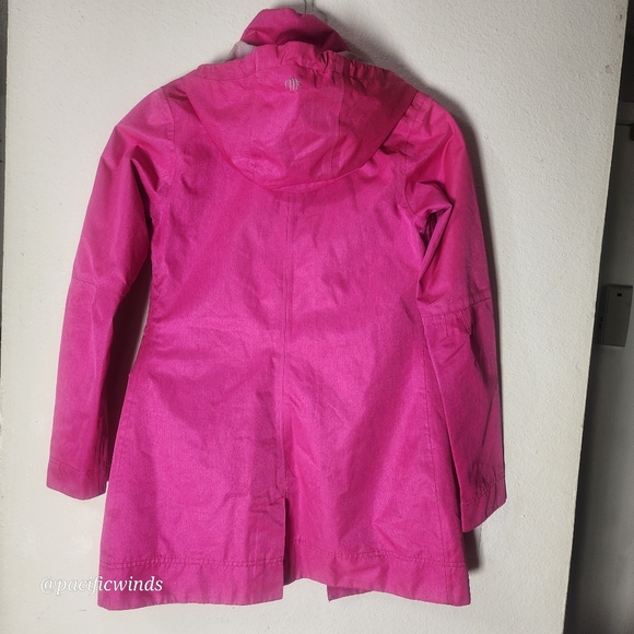 MONDETTA PERFORMANCE GEAR HOT PINK RAIN COAT XS - Picture 5 of 14